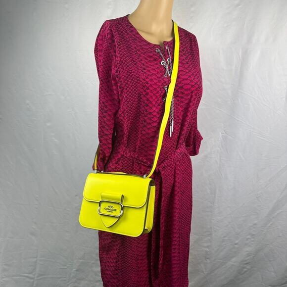 COACH CL416 Morgan Square Crossbody Bag - Picture 9 of 9